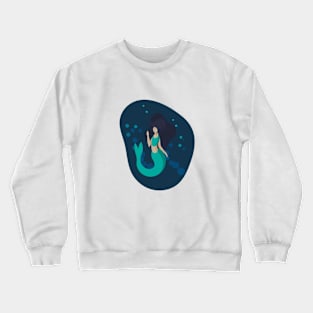 The Friendly Mermaid Crewneck Sweatshirt